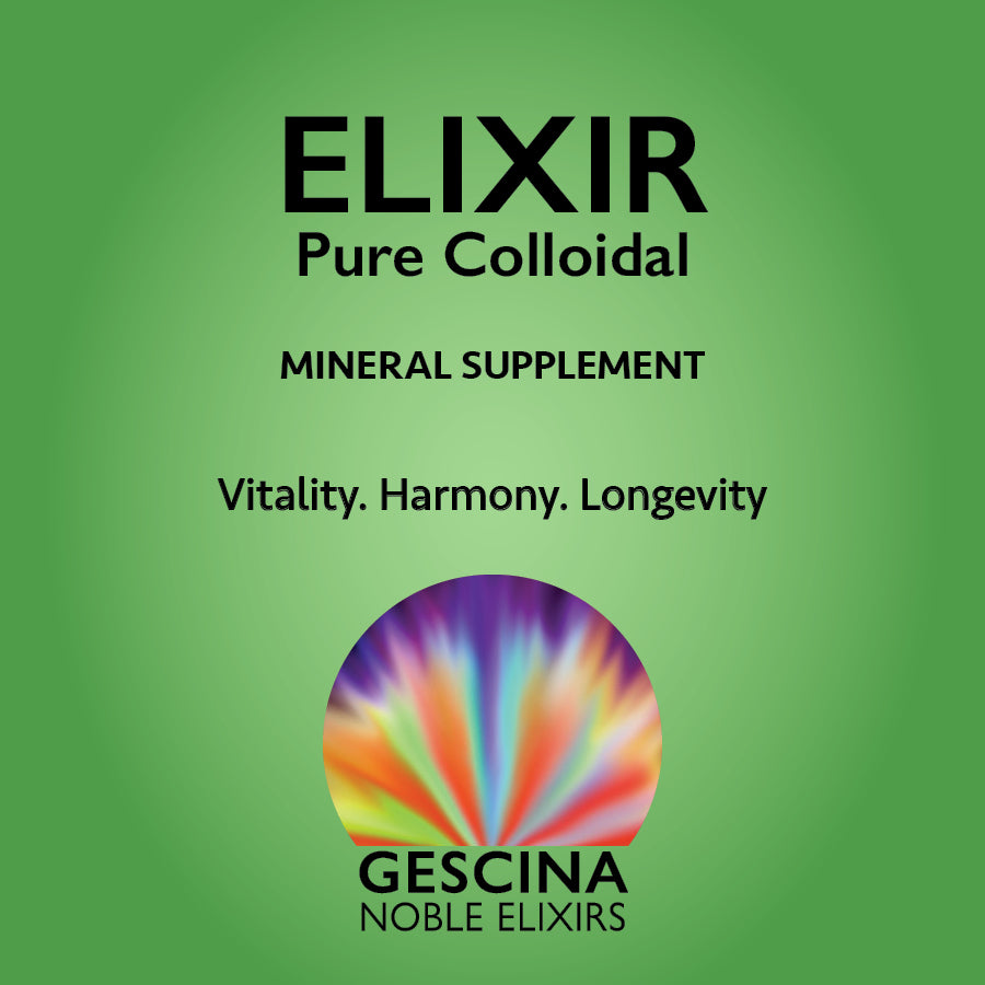 ELIXIR Colloidal Mineral Supplement - Gold Silver Copper Zinc