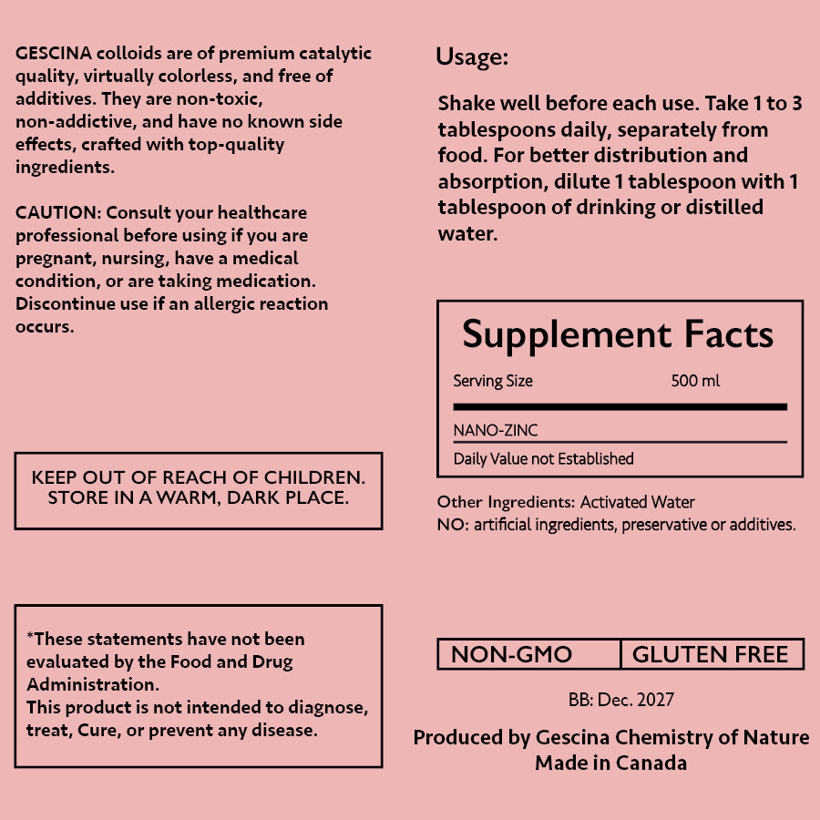 ZINC Pure Colloidal