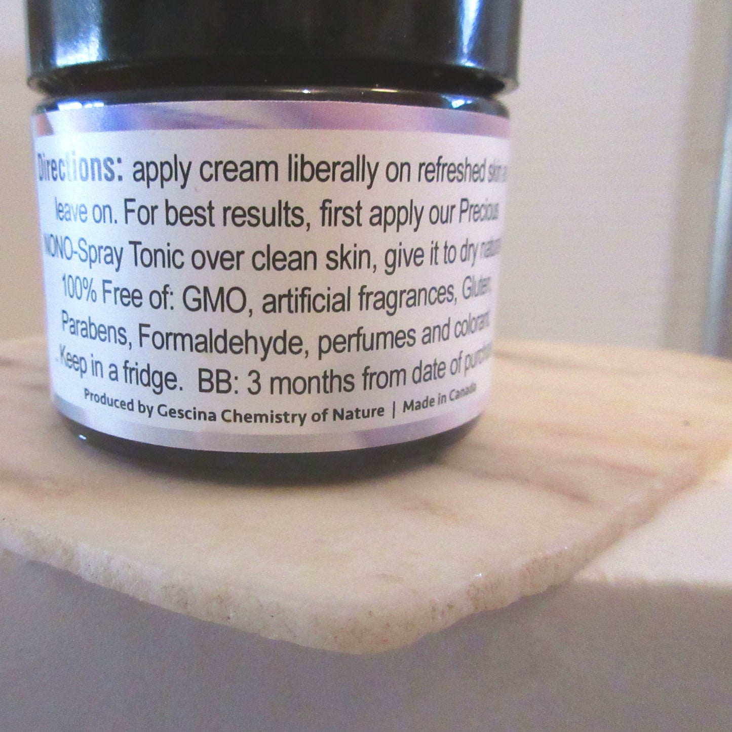 Natural face/body Cream "PLATINUM"
