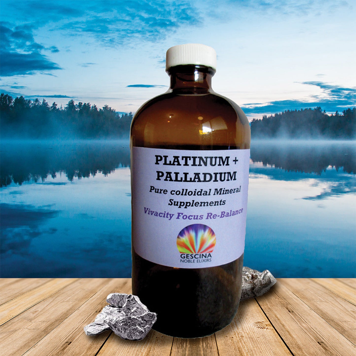 Platinum with Palladium,noble mineral Supplements mixture