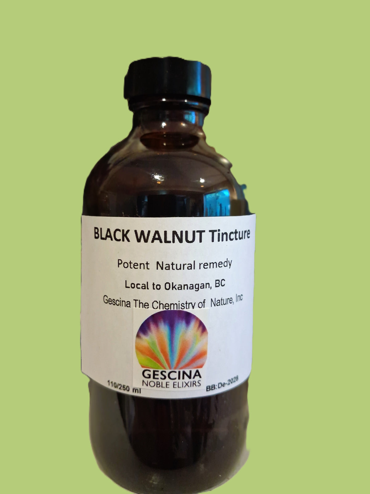 Black Walnut Tincture local to Kelowna,BC