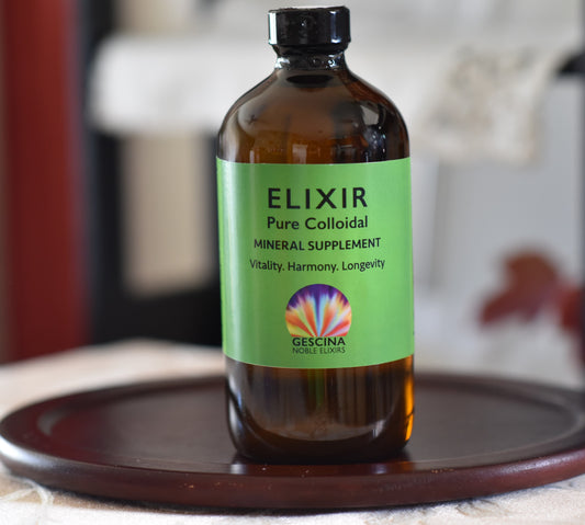 ELIXIR Colloidal Mineral Supplement - Gold Silver Copper Zinc