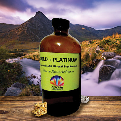 Gold and Platinum, noble mineral supplements