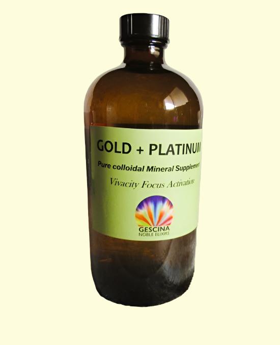 Gold and Platinum, noble mineral supplements