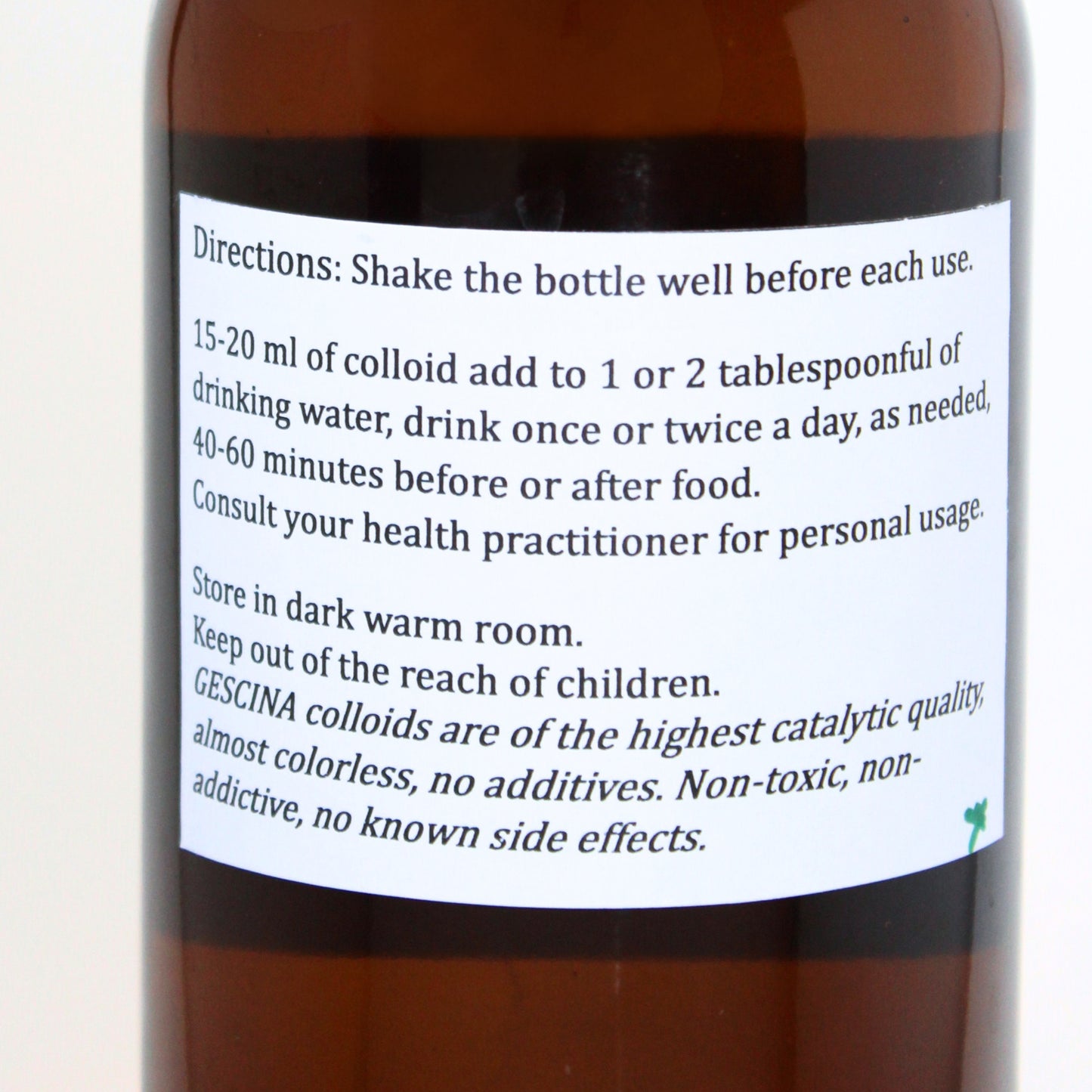 Mixture of 3 minerals  Gold Silver Platinum 500 ml