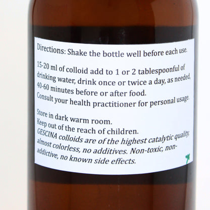 Mixture of 3 minerals  Gold Silver Platinum 500 ml